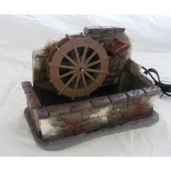 Front resin water mill with...