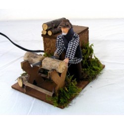 Moving woodcutter for...