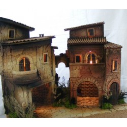 Presepe completo di luci cm...