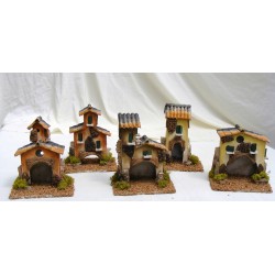Case medie per presepe 5...