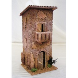 Mountain house with balcony...