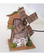 Windmills for nativity scenes - Christmas Planet